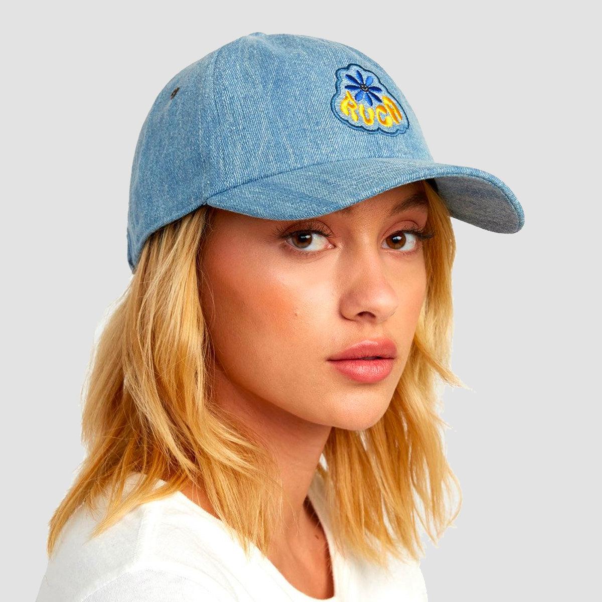 RVCA Staple Dad Cap Denim - Womens