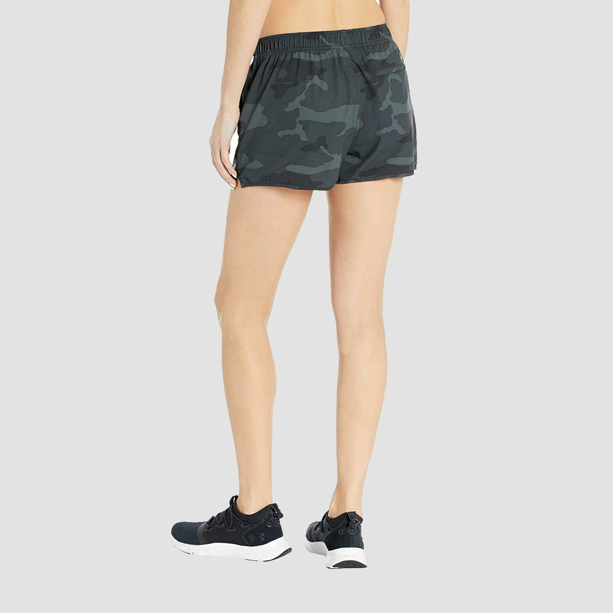 RVCA Yogger Perf Stretch Workout Shorts Camo - Womens