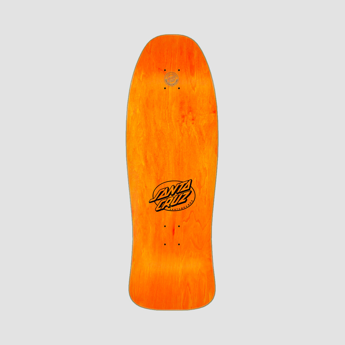 Santa Cruz Kendall Pumpkin Reissue Skateboard Deck -10"