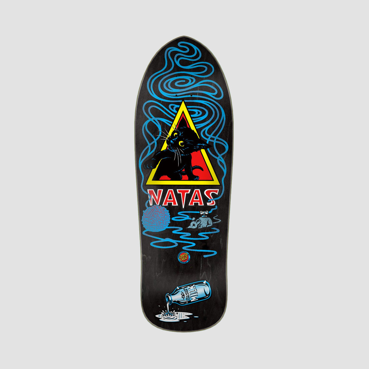 Santa Cruz Natas Kitten Reissue Skateboard Deck - 9.89