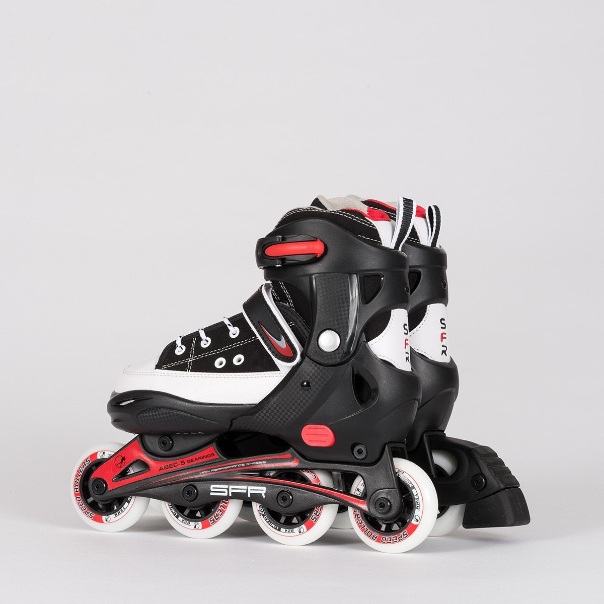 SFR Camden Adjustable Recreational Skates Black/Red - Kids - Skates