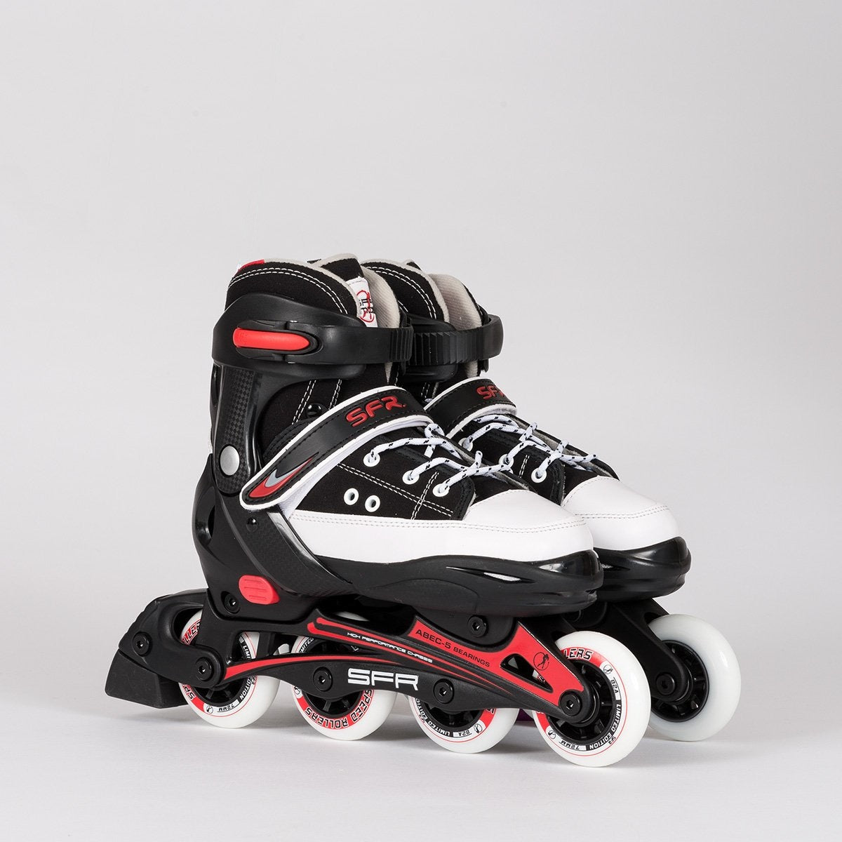 SFR Camden Adjustable Recreational Skates Black/Red - Kids - Skates