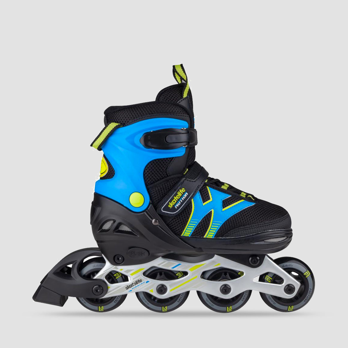 Skatelife Motion Adjustable Inline Skates Black/Blue - Kids