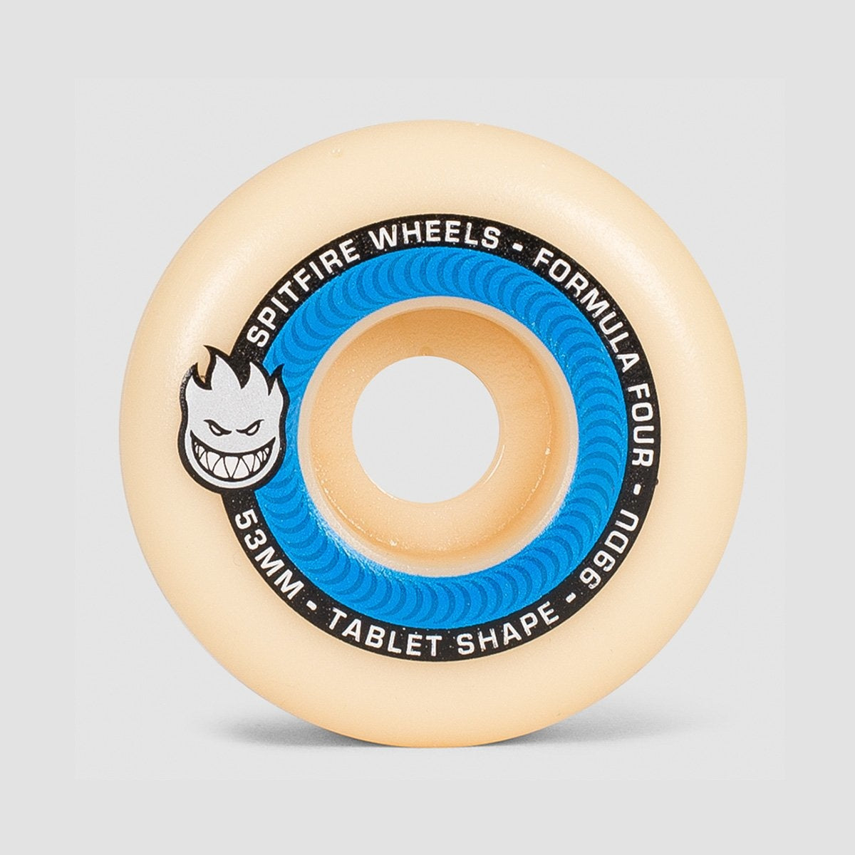 Spitfire Formula Four Tablets 99DU Wheels Natural/Blue 53mm - Skateboard