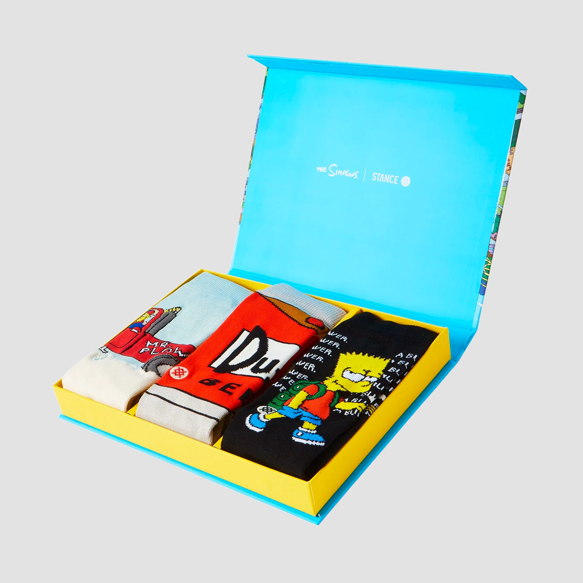 Stance The Simpsons Socks 3 Pack Box Set Multi