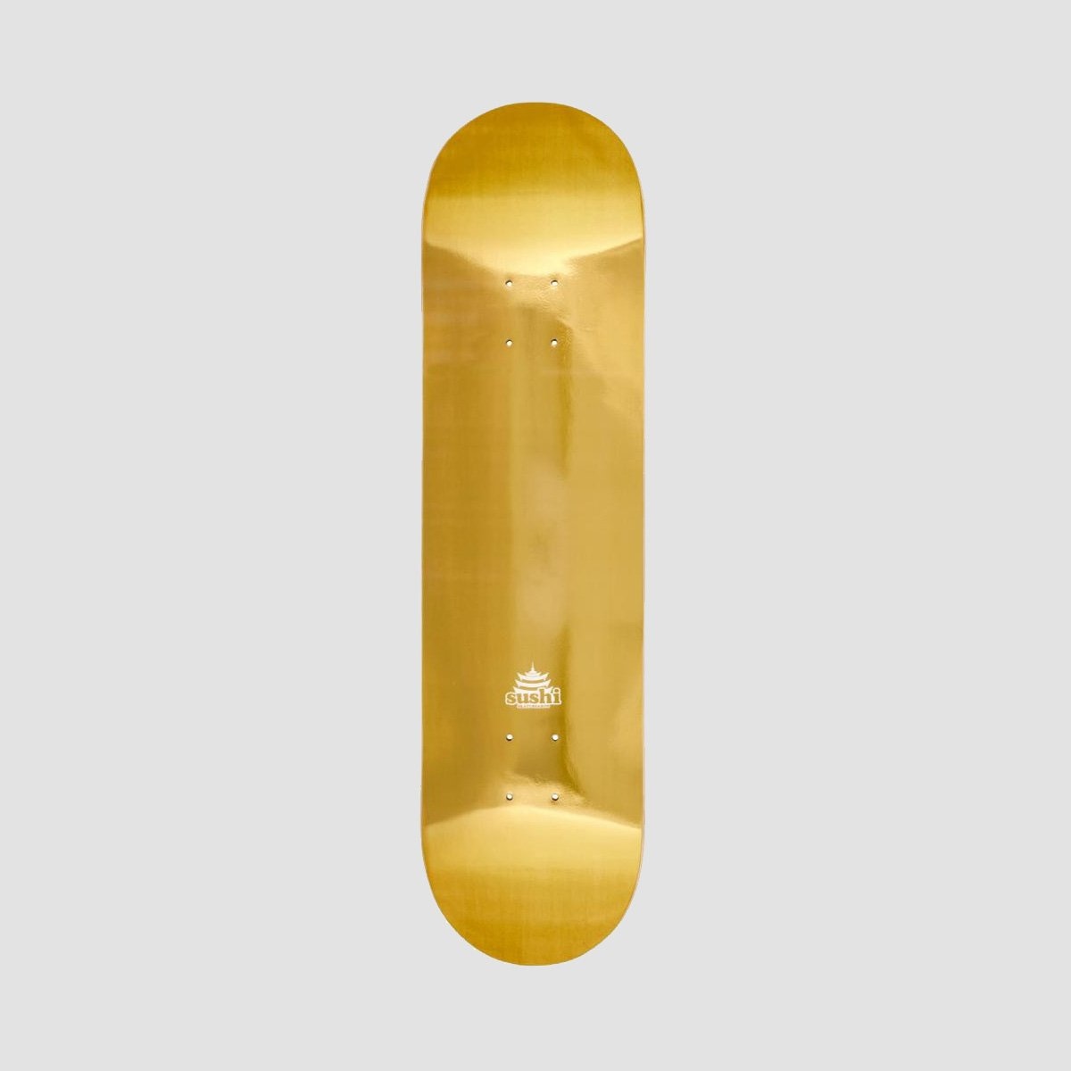 Sushi Pagoda Foil Deck Gold - 8.125 - Skateboard