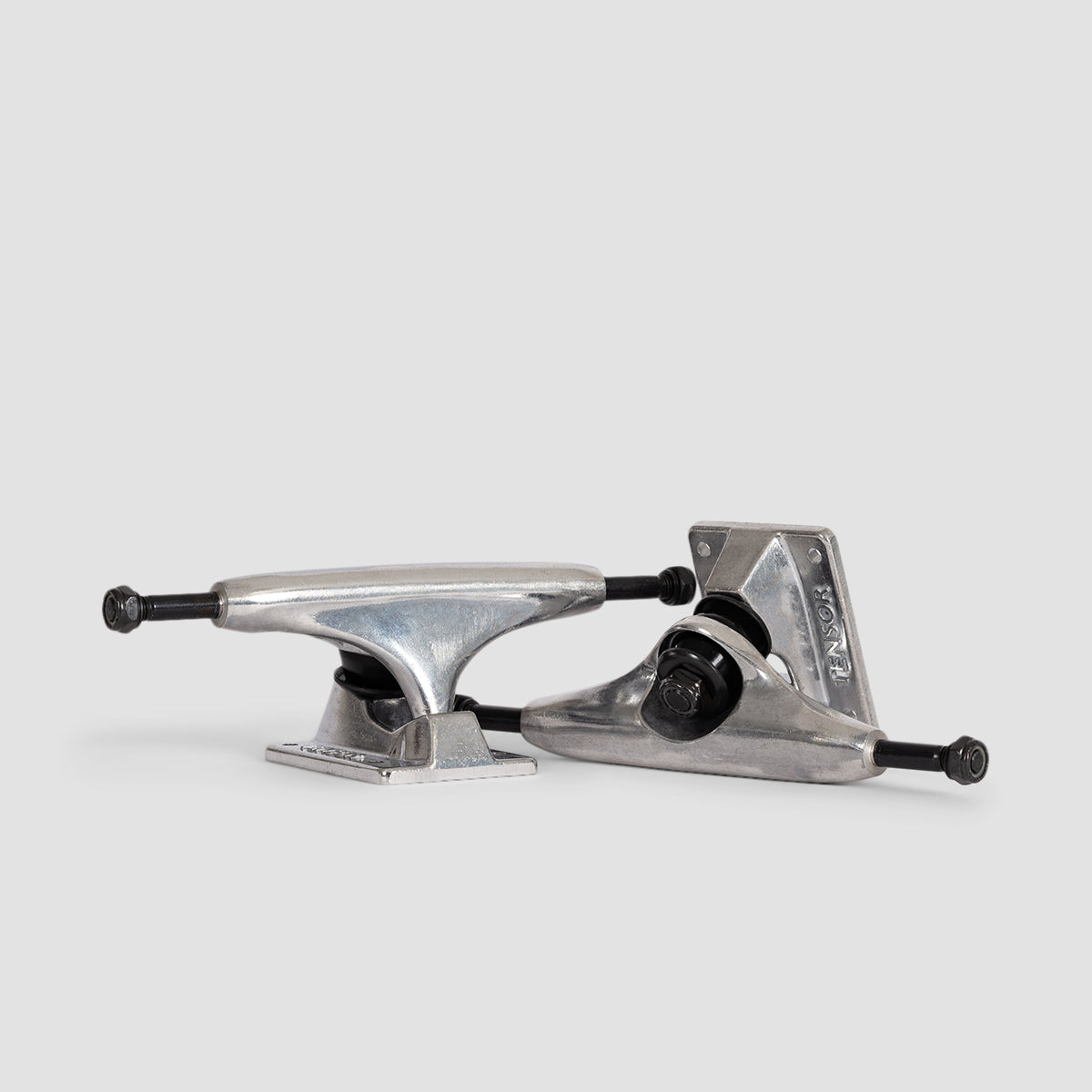 Tensor Alloys 4.75 Skateboard Trucks 1 Pair Raw Finish - 7.3"