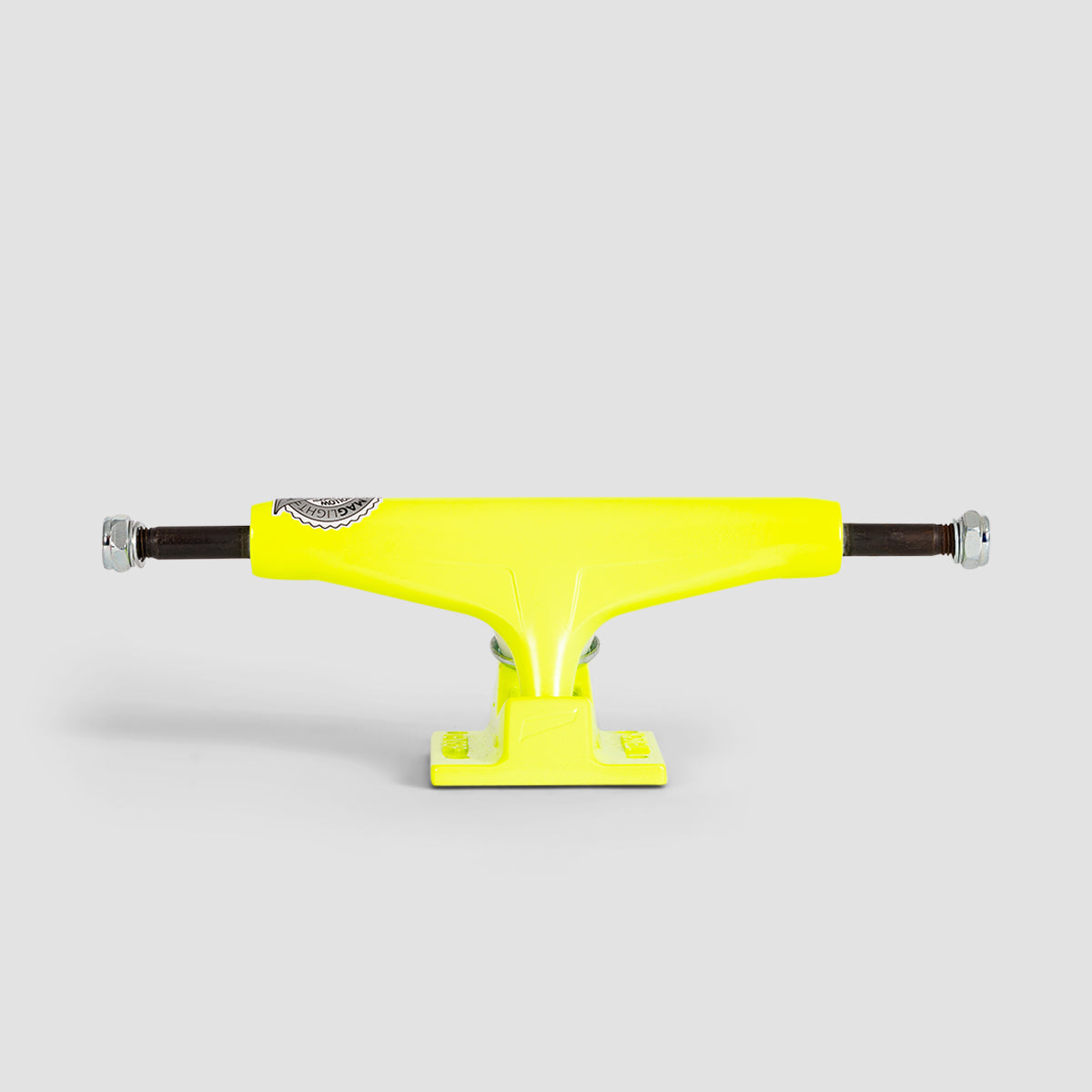 Tensor Mag Light Glossy 5.25 Skateboard Trucks 1 Pair Safety Yellow - 7.875"