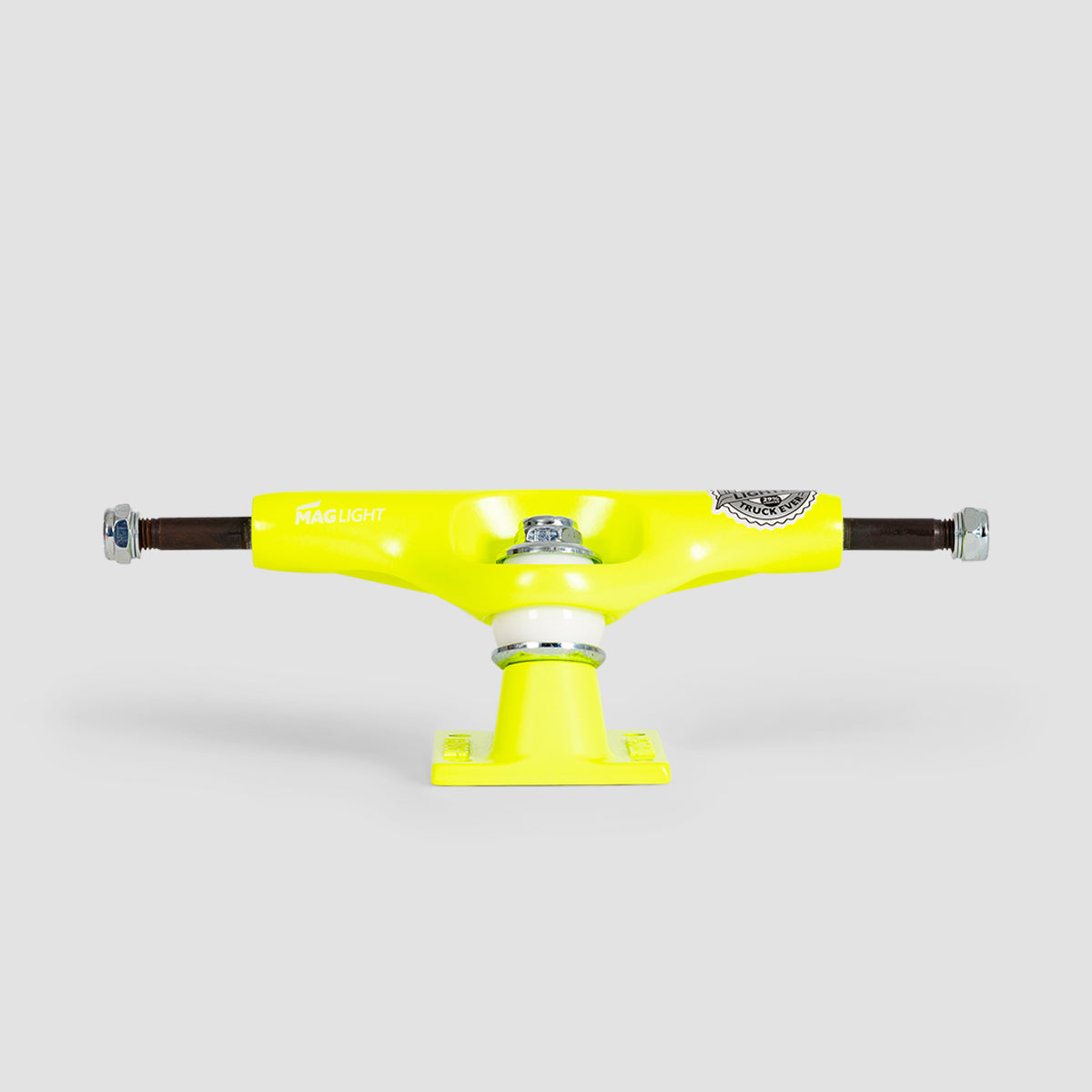 Tensor Mag Light Glossy 5.25 Skateboard Trucks 1 Pair Safety Yellow - 7.875"