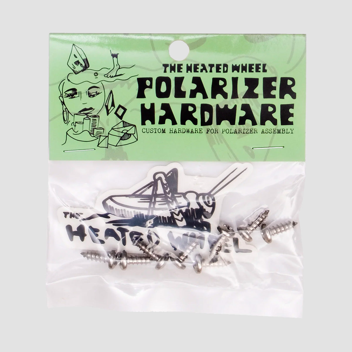 The Heated Wheel Polarizer Custom Hardware Screws 1/2 Inch