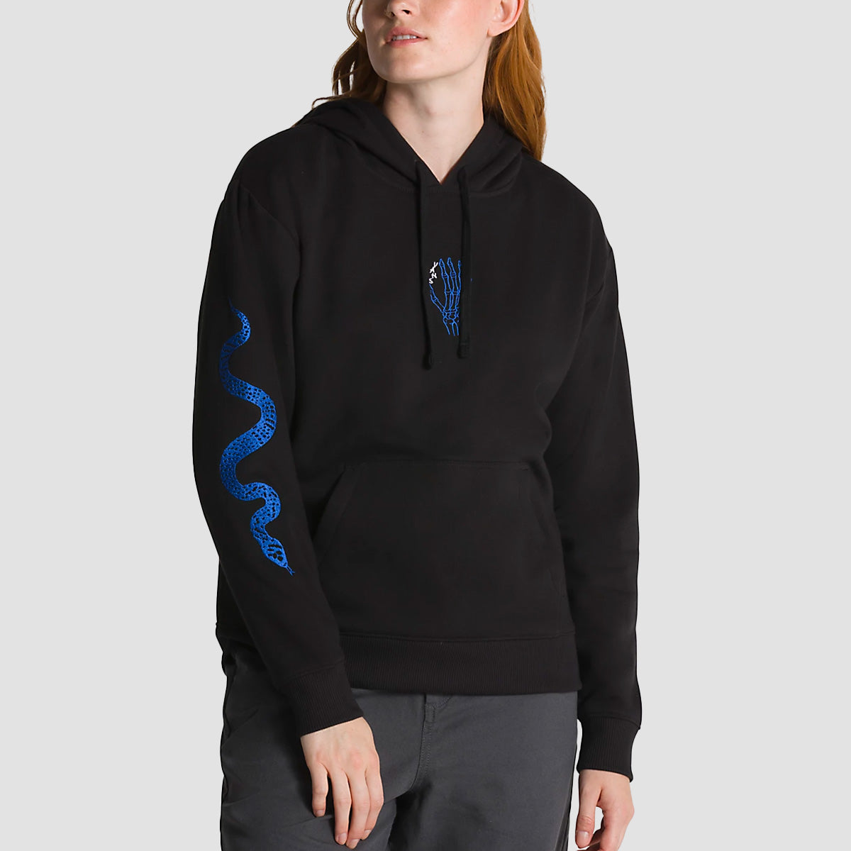 Vans Breana Geering Skate Pullover Hoodie Black Womens