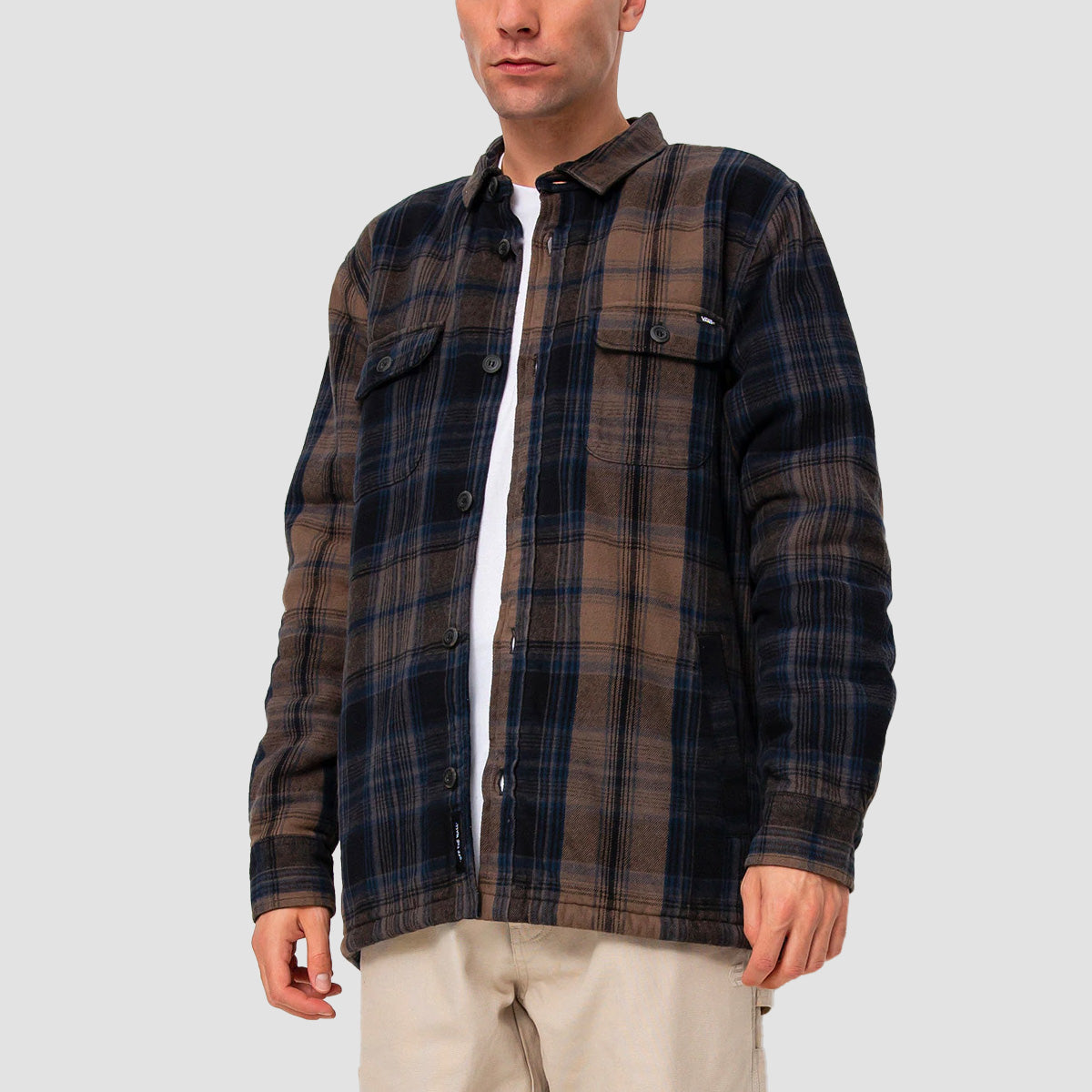 Vans Howard Longsleeve Woven Shirt Black/Canteen