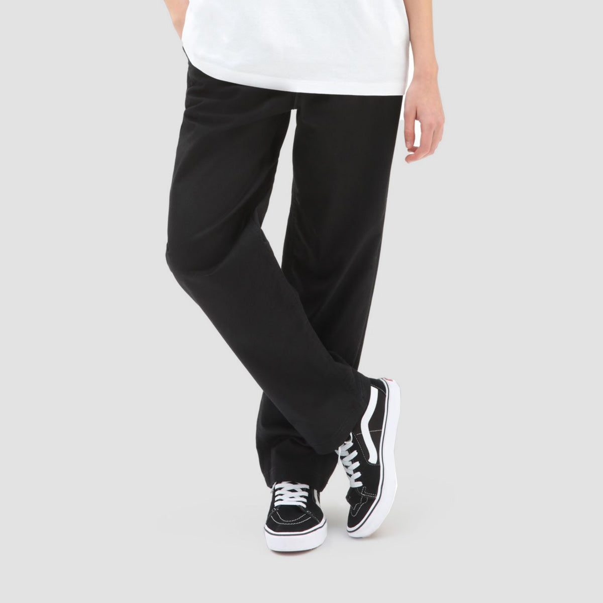 Womens chino best sale pants black