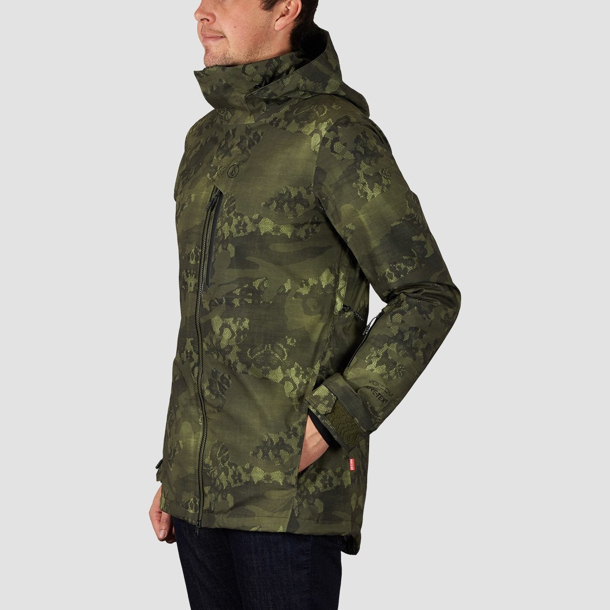 Volcom 3D Stretch Gore-Tex Snow Jacket Camouflage - Snowboard