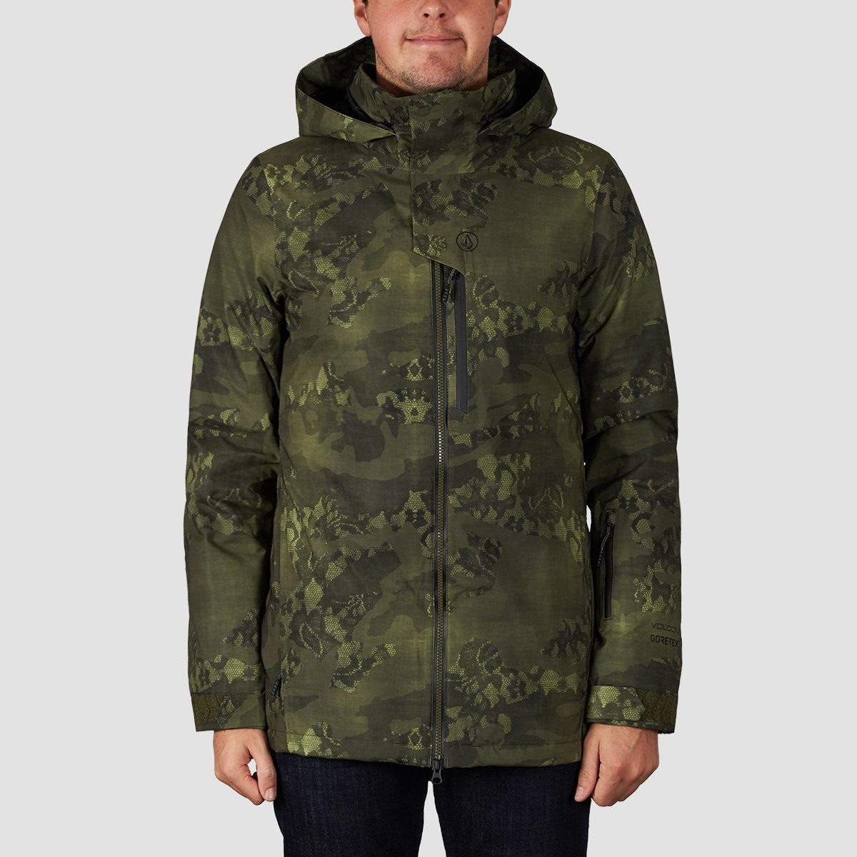 Volcom 3D Stretch Gore-Tex Snow Jacket Camouflage - Snowboard