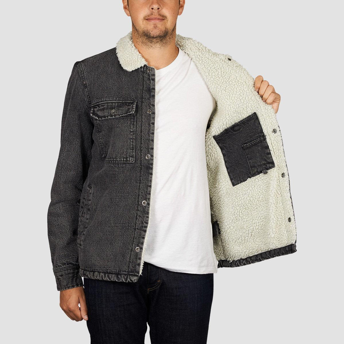 Volcom Keaton Jacket Black - Clothing