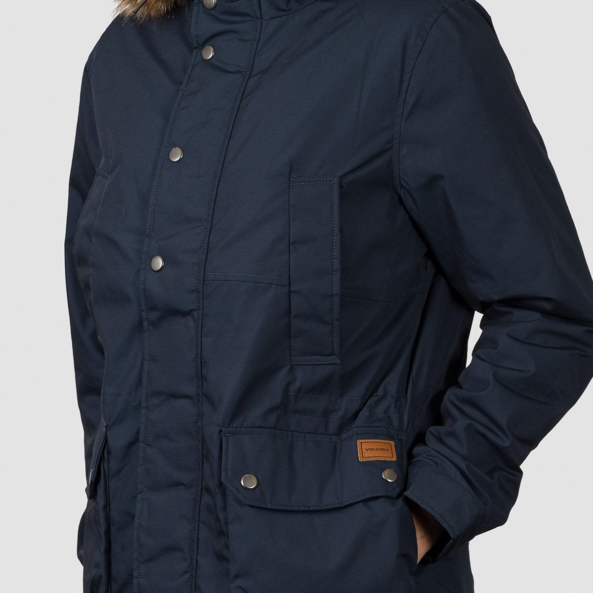 Volcom Lidward 5K Jacket Navy - Clothing