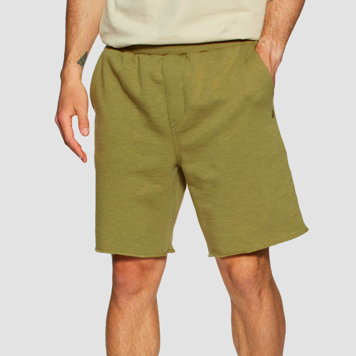 volcom green shorts