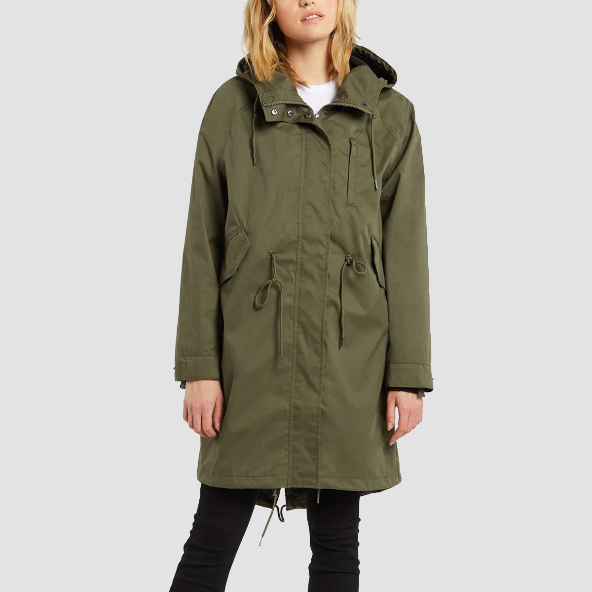 Olive on sale parka womens