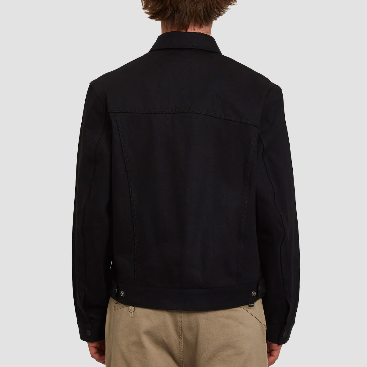 Volcom Stereostone Denim Jacket Black