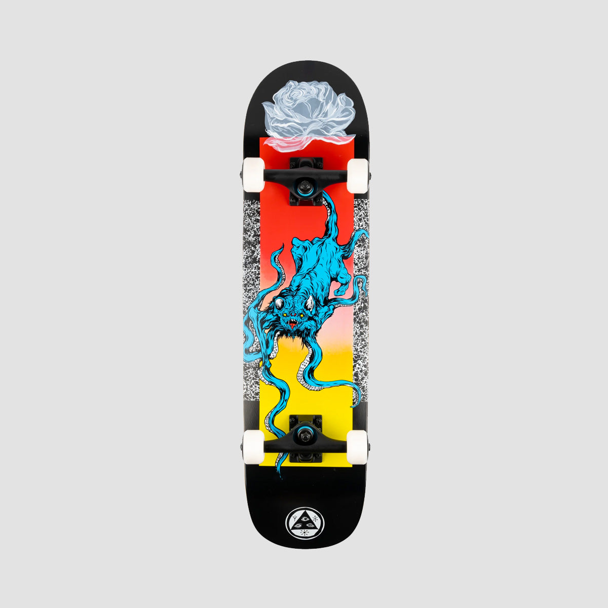 Welcome Bactocat on Bunyip Skateboard Black - 8"