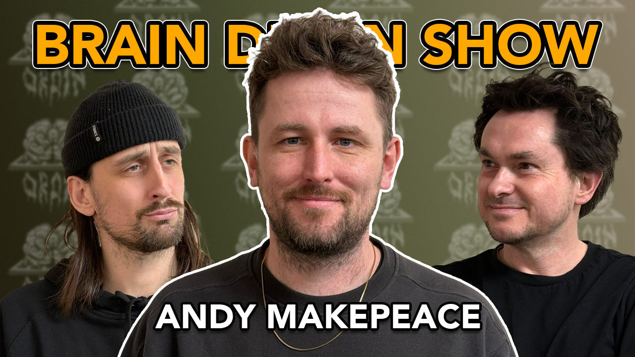 Skateboard Cafe, Lost Art & Slam City Skates with Andy Makepeace | Brain Drain Show #51