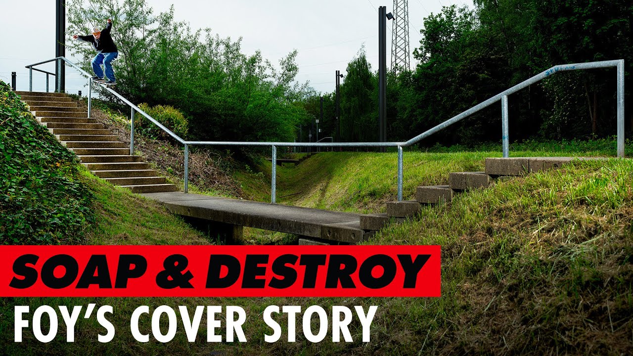 Soap and Destroy: Jamie Foy's Cover Story