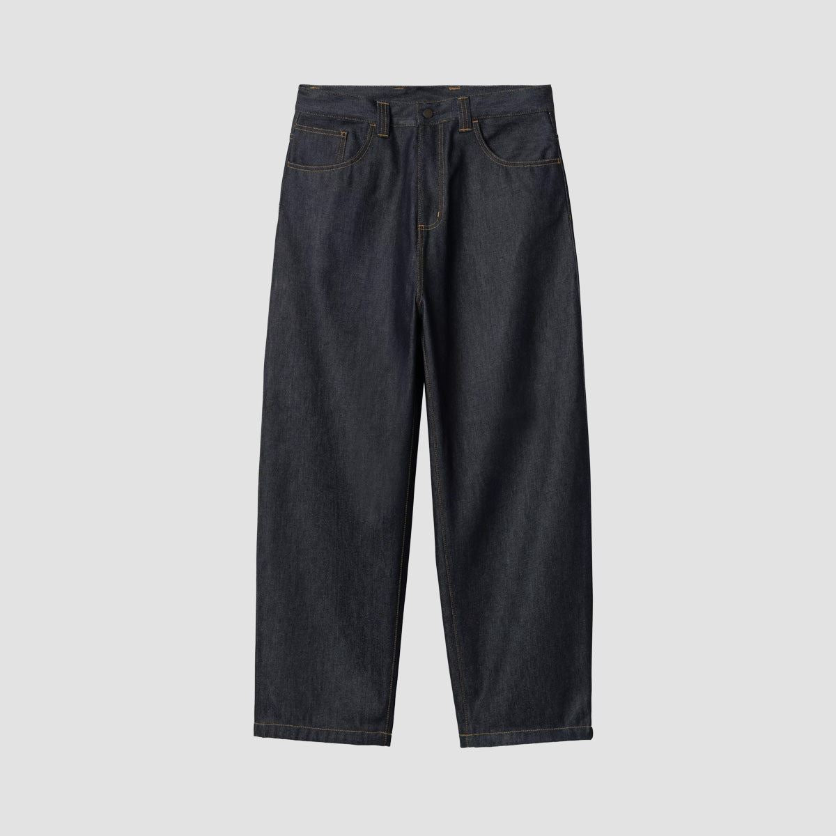 Carhartt WIP Brandon Loose Fit Jeans Blue Rigid