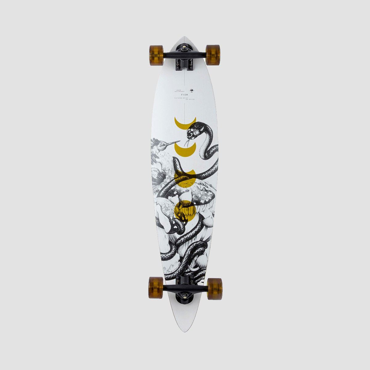Arbor Bamboo Fish Longboard Skateboard - 37"