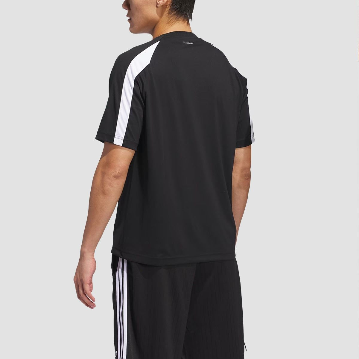 adidas Skateboarding Teamgeist Jersey T-Shirt (Gender Neutral) Black/White