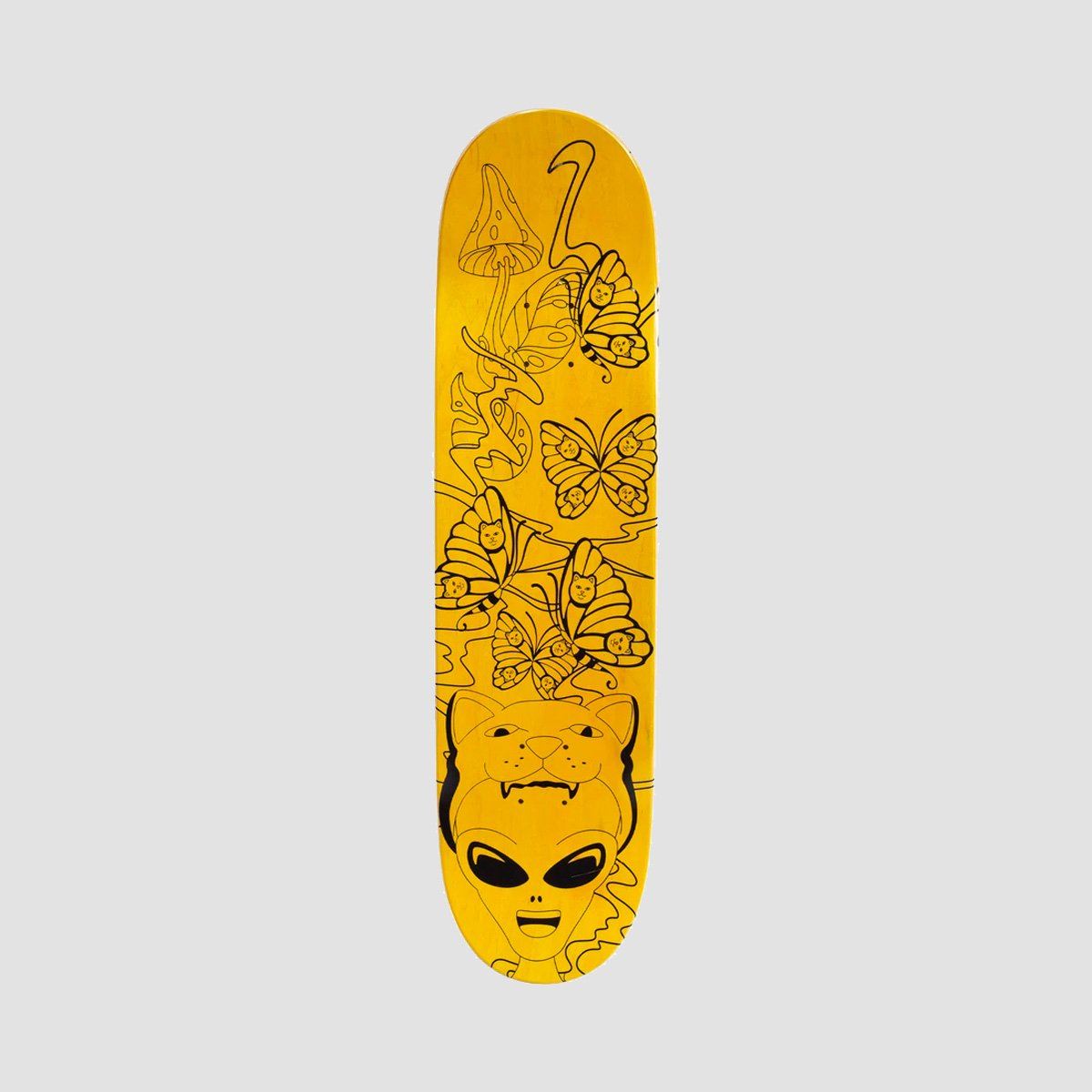 Ripndip Think Factory Skateboard Deck Green - 8.25"