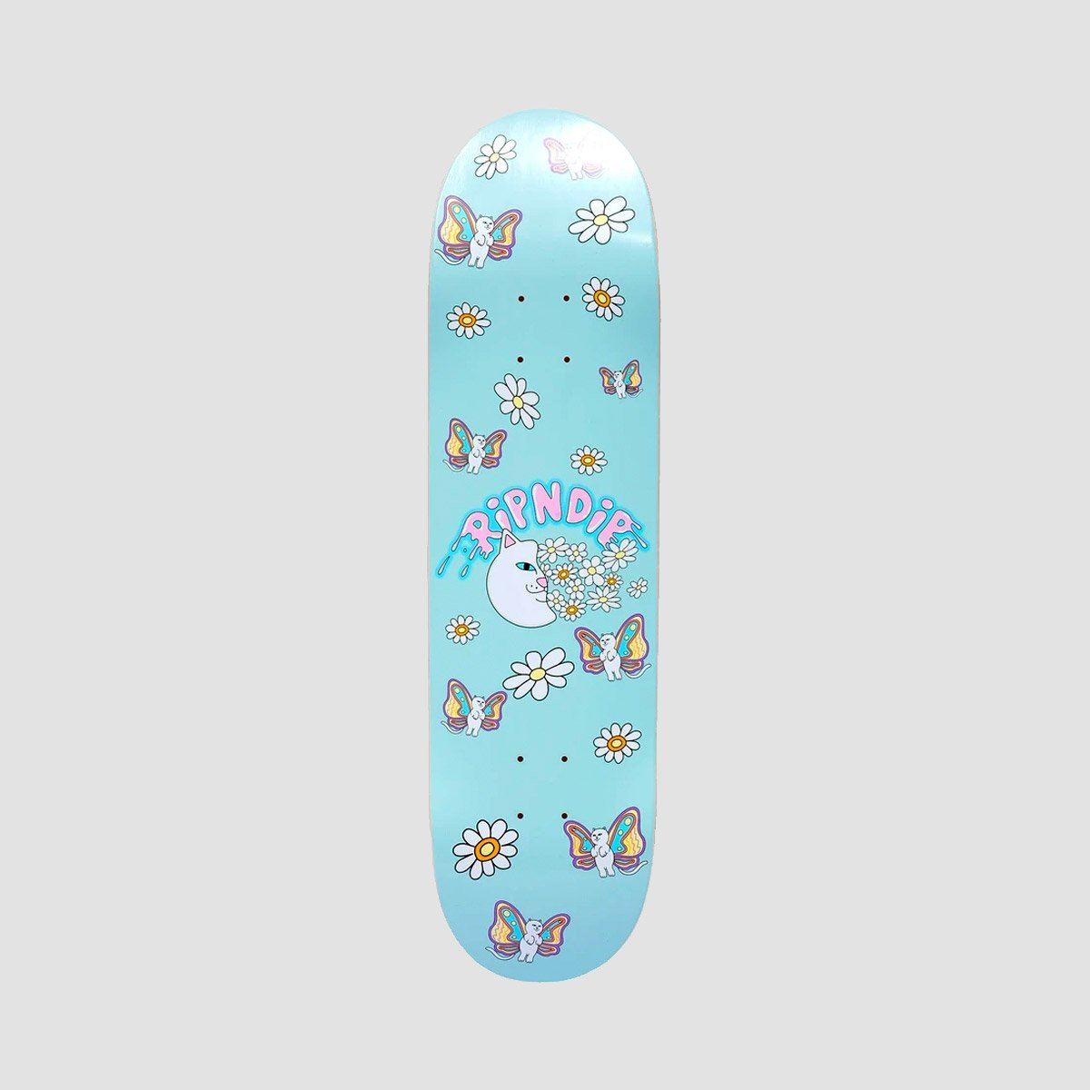 Ripndip Floating Skateboard Deck Blue - 8.5"