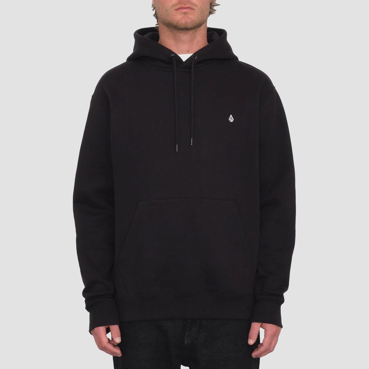 Volcom Single Stone Pullover Hoodie Black