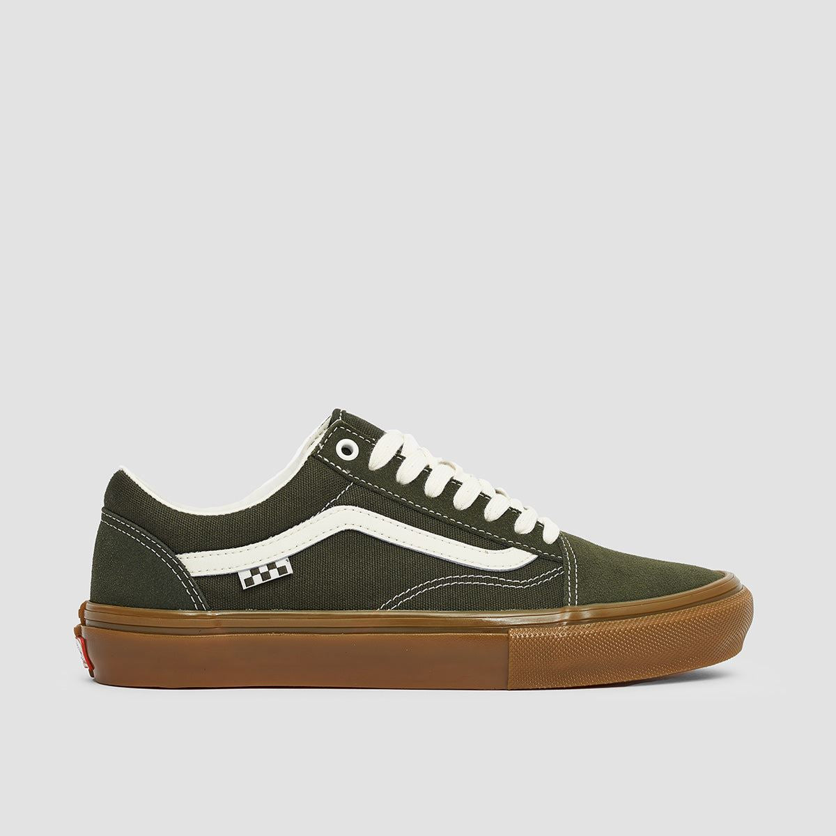 Vans Skate Old Skool Shoes - Forest Night/Gum