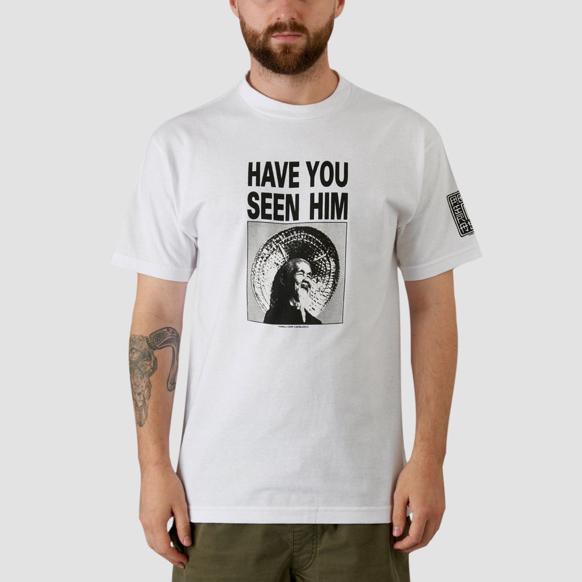 Powell Peralta Animal Have You Seen Him T-Shirt White