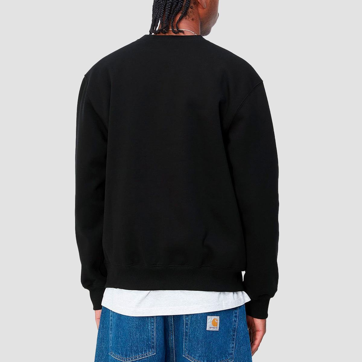 Carhartt WIP Crew Sweatshirt Black/White
