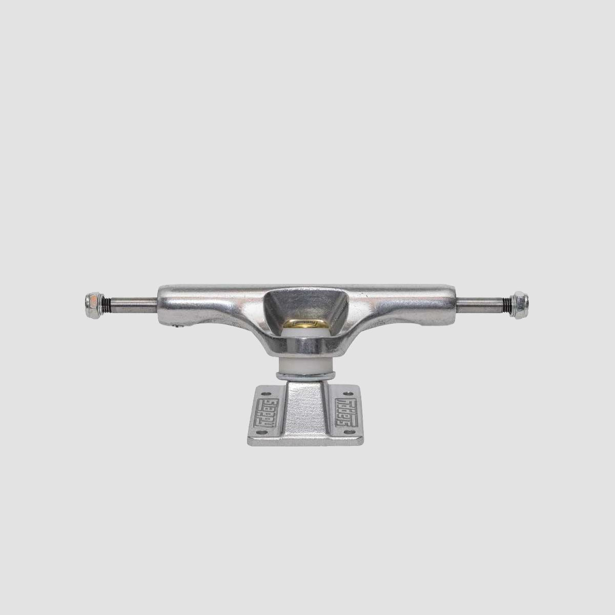 Slappy ST1 Inverted Hollow Lights/Ultra Low Kingpin Skateboard Trucks 1 Pair Polished/Gold - 8.5"