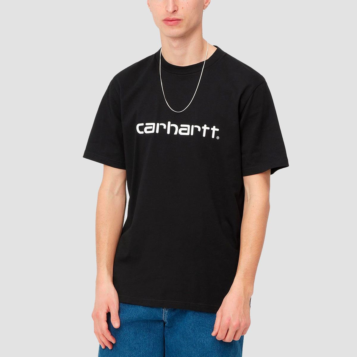 Carhartt WIP Script T-Shirt Black/White