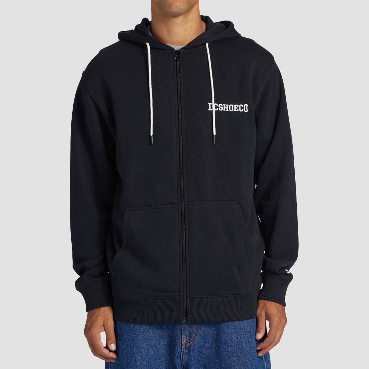 DC Baseline Zip Hoodie Black