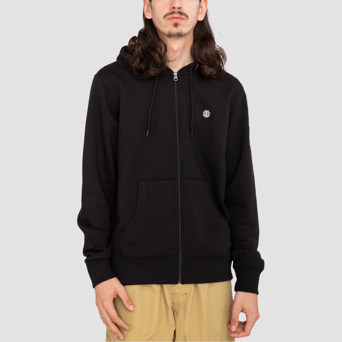 Element Cornell Classic Zip Hoodie Flint Black