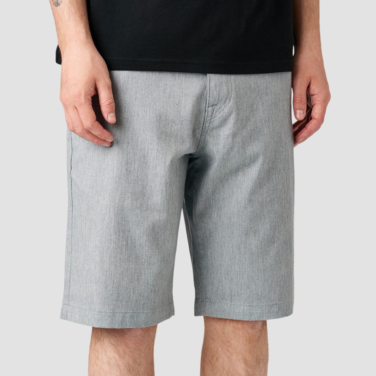Volcom Frickin Modern Stretch 21" Shorts Grey/Black