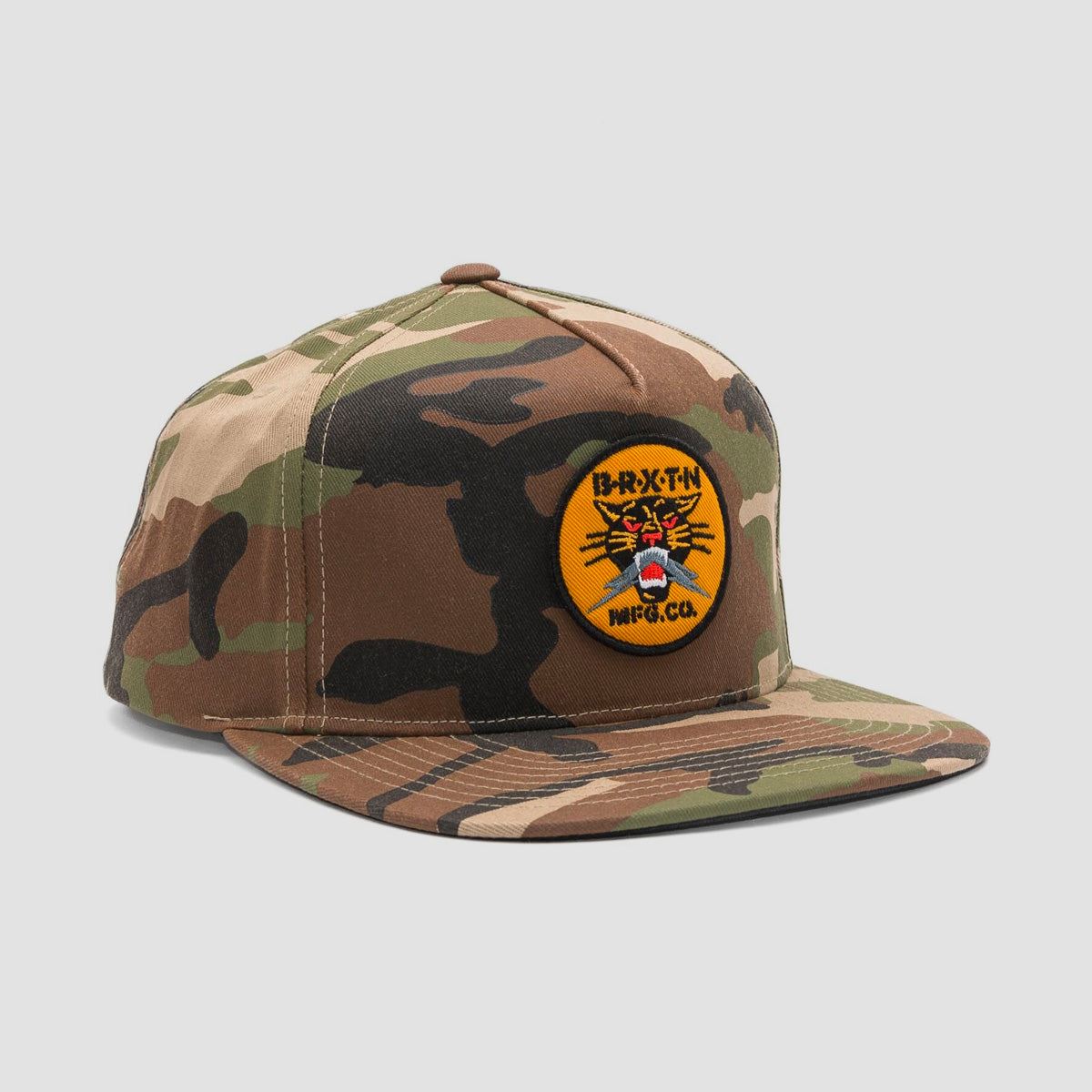 Brixton Sparks MP Snapback Cap Camo Surplus