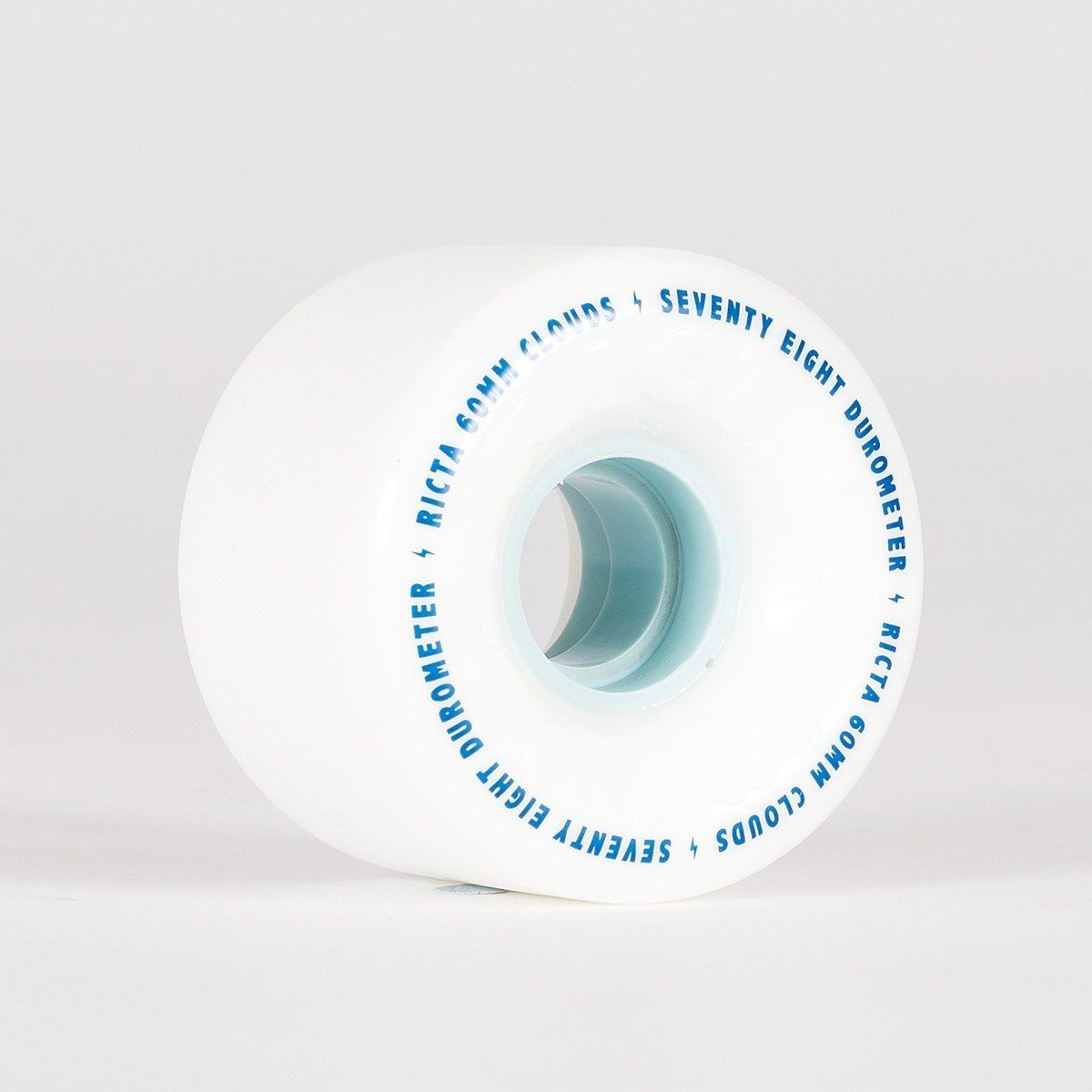 Ricta Clouds 78a Skateboard Wheels White/Blue 60mm