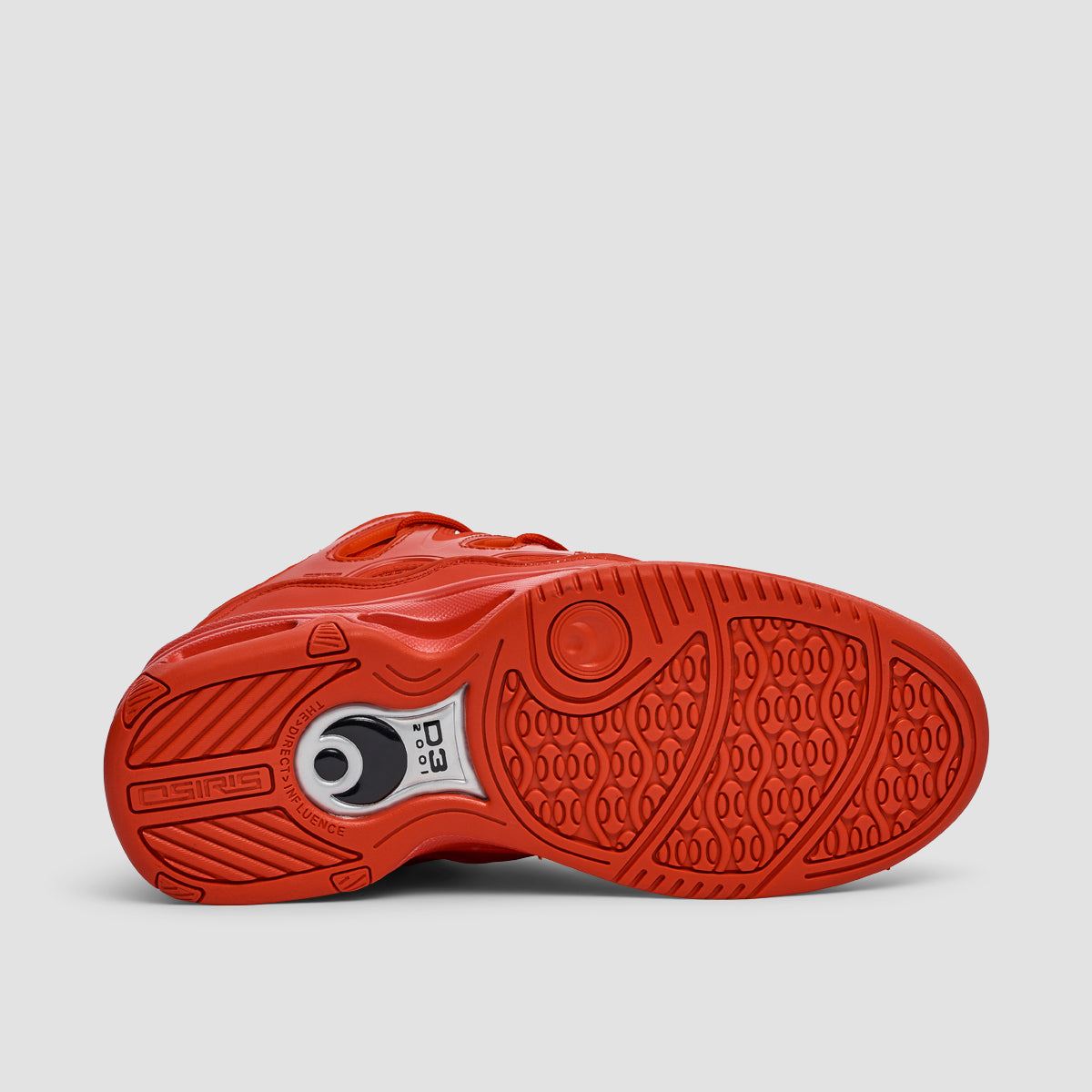 Osiris D3 2001 Shoes - Red/Red/Red