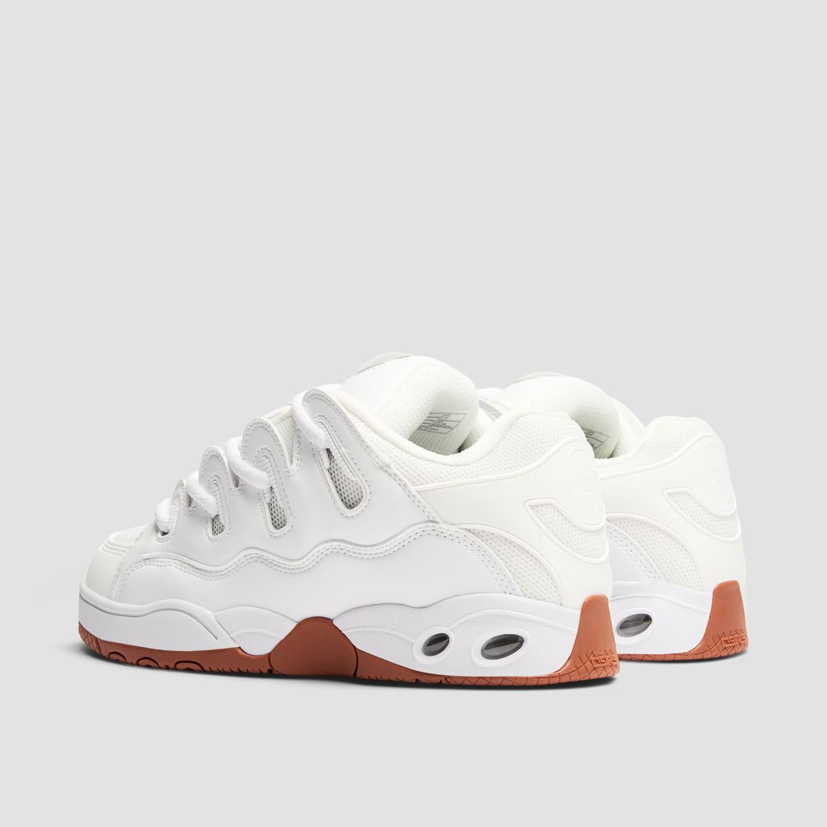 Osiris D3 OG Shoes - White/White/Gum