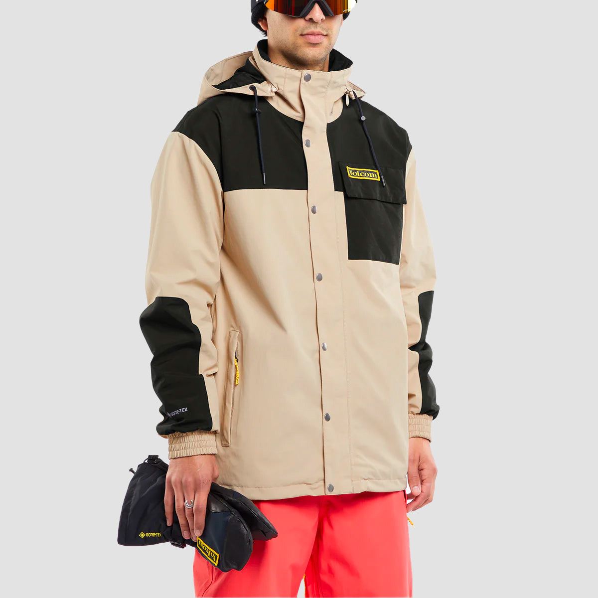 Volcom Longo Gore-Tex Snow Jacket Khakiest