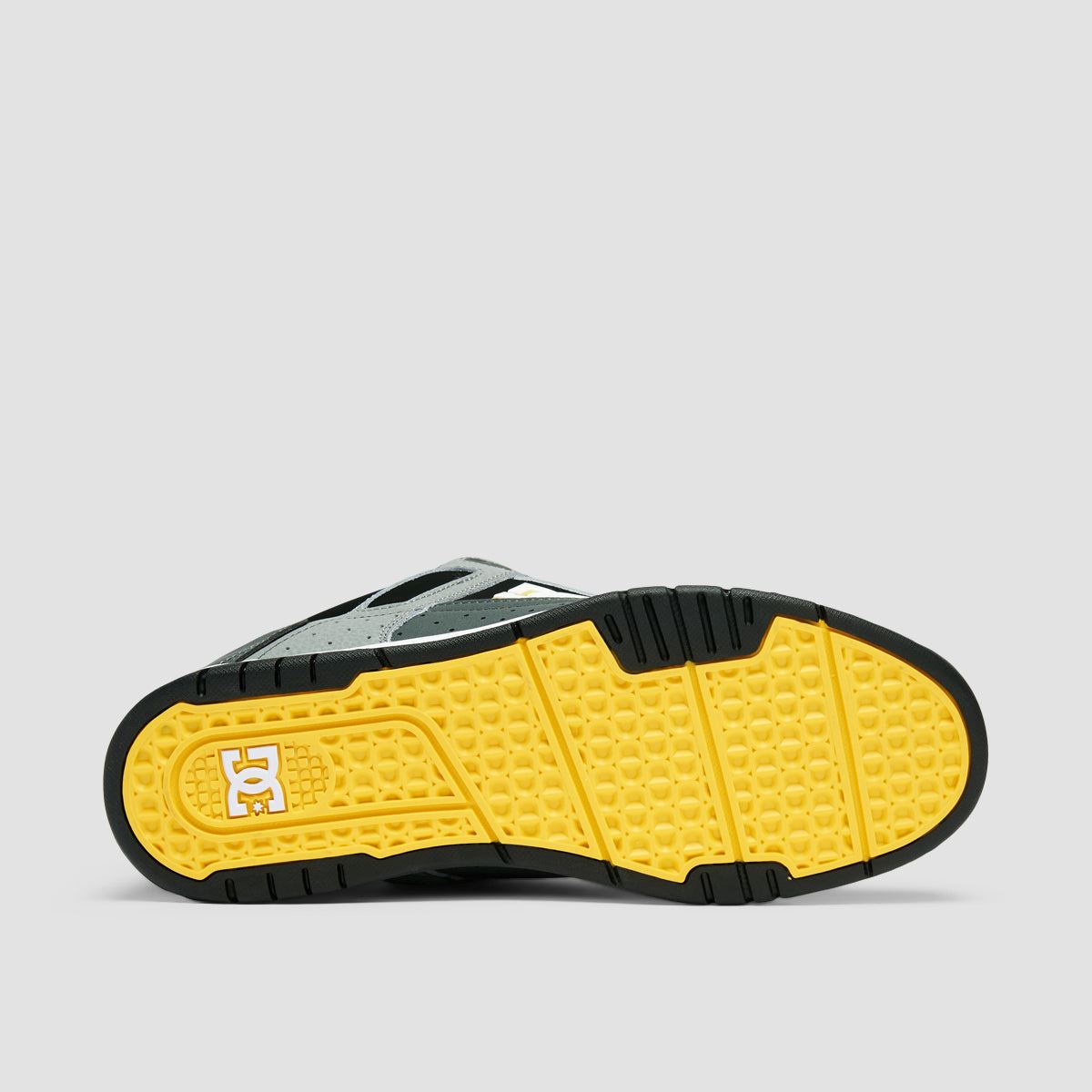 DC Stag Shoes - Grey/Yellow