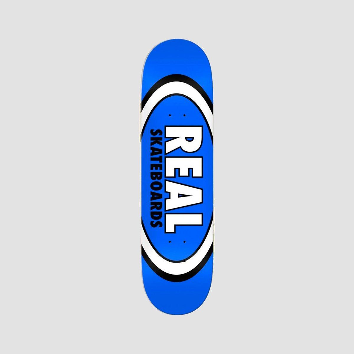 Real Team Classic Oval Skateboard Deck Blue - 8.5"