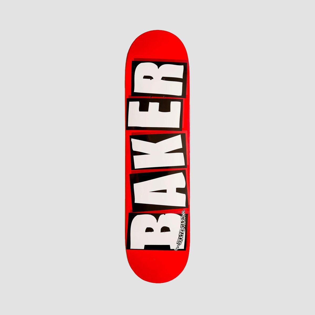 Baker Brand Logo Skateboard Deck Red/White - 8.5"