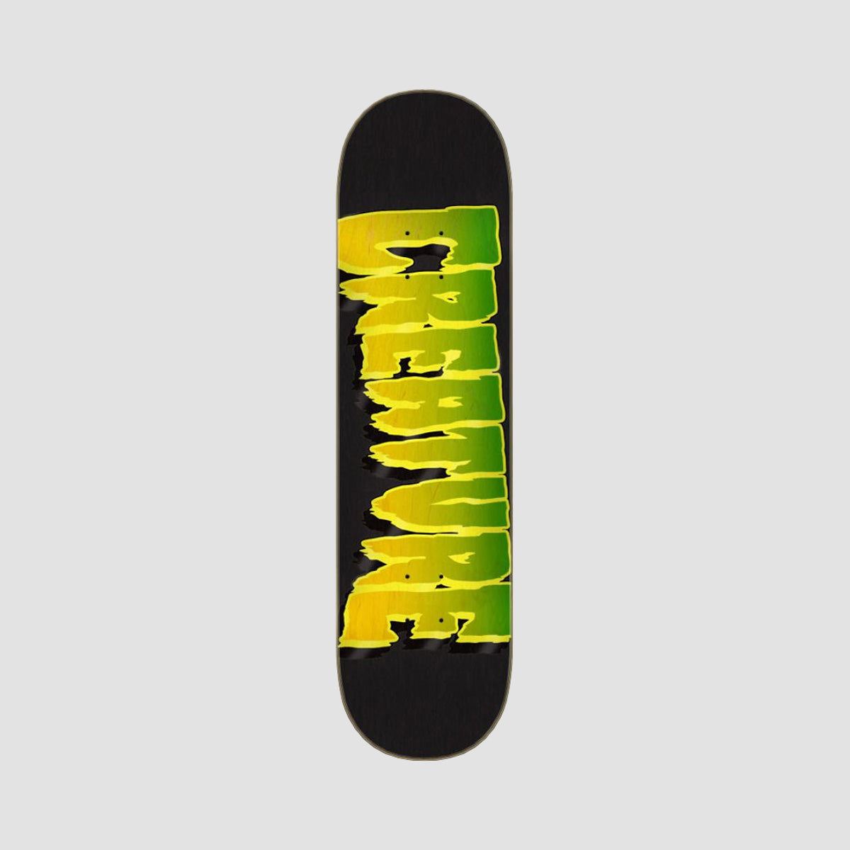 Creature Logo Outline Stumps Skateboard Deck Various Stains - 8.25"
